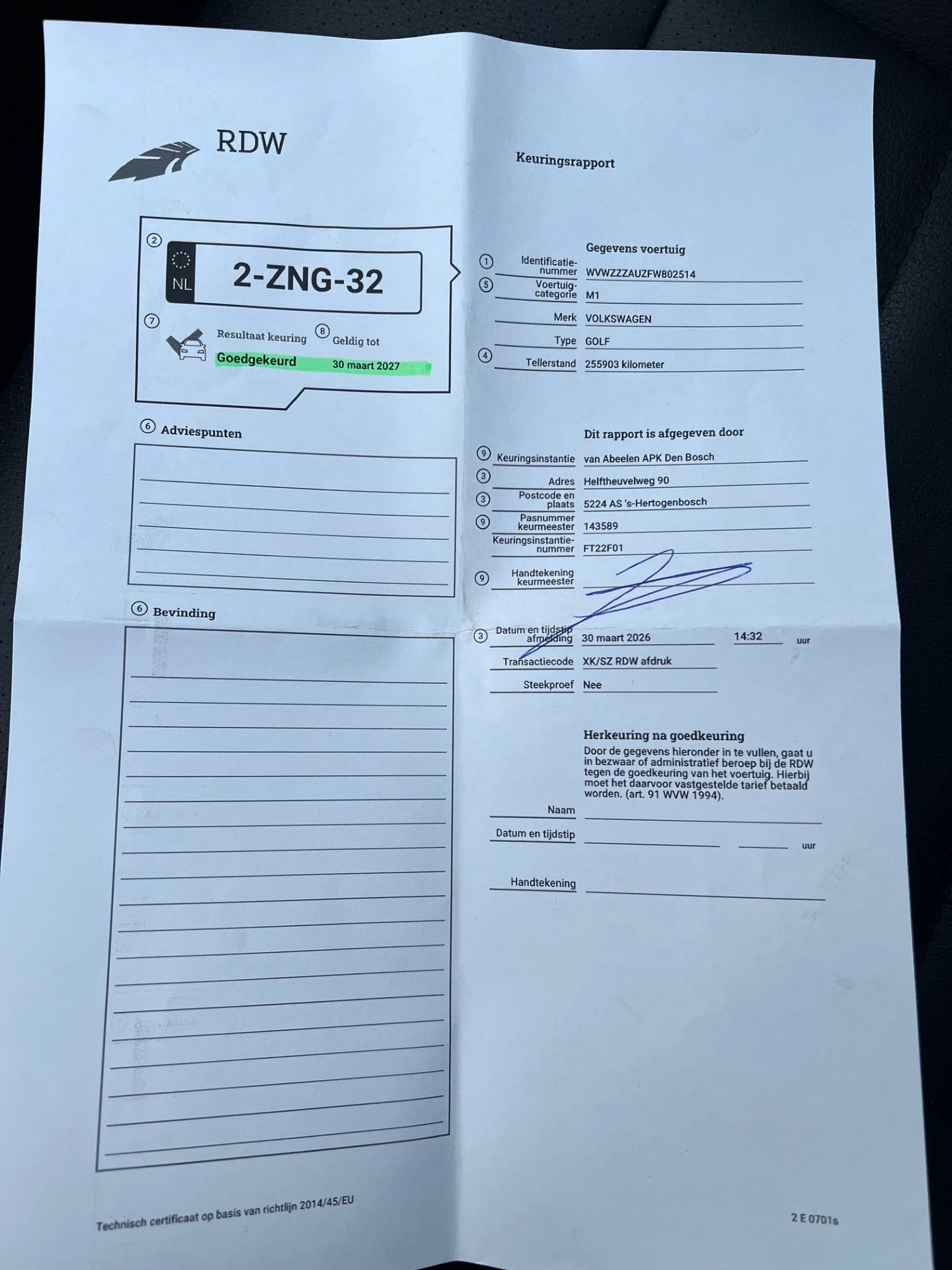 Hoofdafbeelding Volkswagen Golf