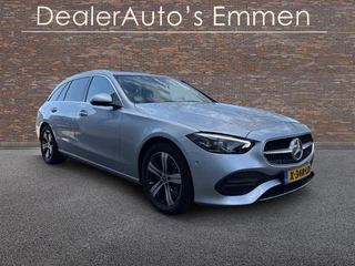 Hoofdafbeelding Mercedes-Benz C-Klasse Mercedes-Benz C-klasse Estate 200 d 163pk ECC LMV NAVIGATIE SPORTSTOELEN 30000KM Mercedes-Benz C-klasse Estate 200 d Luxury Line