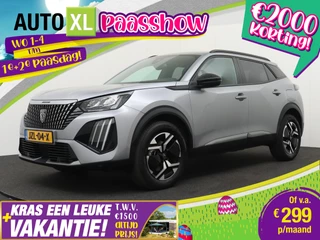 Hoofdafbeelding Peugeot 2008 Peugeot 2008 145PK Aut. Hybrid Allure Half-Leder Climate Carplay 17'LMV