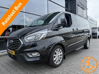Ford Transit Custom 5+1 Rolstoelbus 320 2.0 TDCI L2H2 Limited Automaat (Zeer unieke Rolstoelbus met bodemverlaging en automaat!)