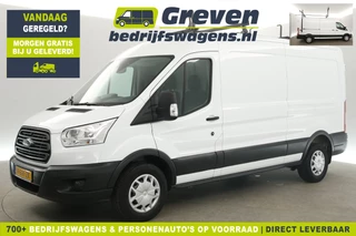 Ford Transit 350 2.0 TDCI L3H2 2800KG Trekgew. Ladderlift Trekhaak LED Airco Cruise PDC 3 Persoons