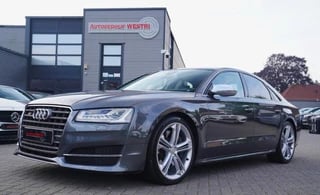 Audi S8 4.0 TFSI quattro Pro Line+ | Carbon inleg | Head up Display | 360 camera | Daytona grey | Bang&Olufsen | Night Vision |