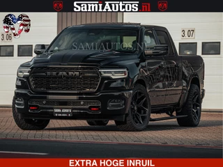 Dodge Ram Pick-Up Limited H.O 540PK 706Nm | Massage + Full Option | De Meest Luxe en Volle in zijn Klasse | Comfortabele Dubbele Cabine met Royale 5 Zitplaatsen | BPM vrij | Nu Leverbaar uit Voorraad | Voorraad Nr 2326 - 5169
