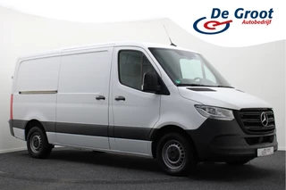 Mercedes-Benz Sprinter 317 CDI Aut. L2H1 Leer, 3-Zits, Airco, Standkachel, Apple Carplay, Cruise, Bluetooth, DAB