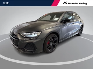 Audi A3 Sportback 45 TFSI e 272pk S edition Competition · SONOS Audio · Camera · Trekhaak · Stoelverwarming · Apple/Android Car Play · Elektrische best. stoel · Adaptive Cruise Control · Garantie t/m 12-08-2030 of 100.000km