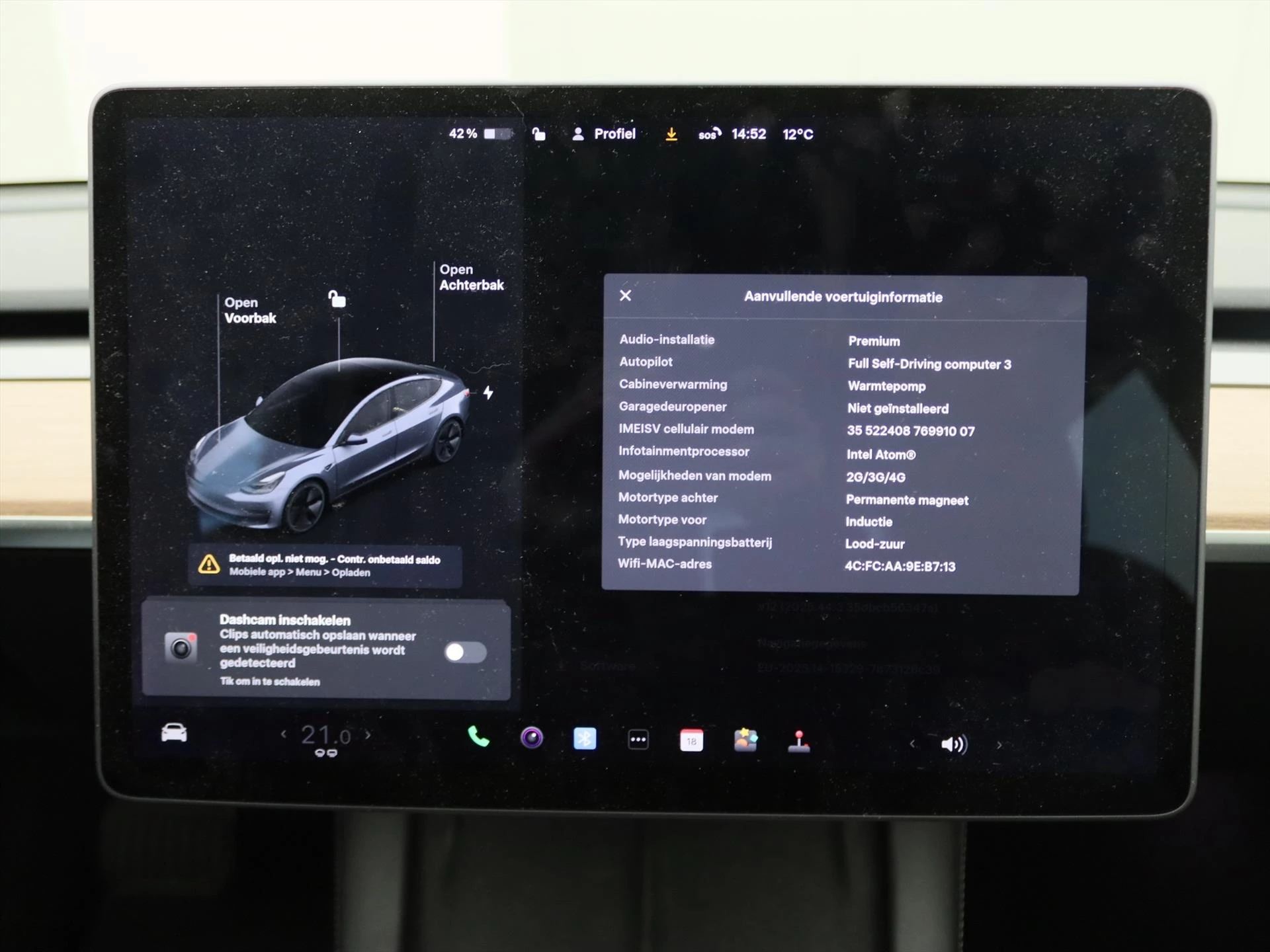 Hoofdafbeelding Tesla Model 3