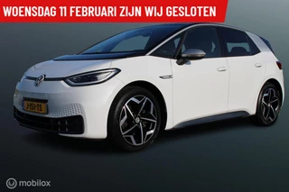 Volkswagen ID.3 First Plus 58 kWh, Stoel-stuurverwarming, Donker glas, Zwarte hemel, Pdc voor + achter + Camera, Cruise, Clima, 19 Inch LMV, Navi, App connect
