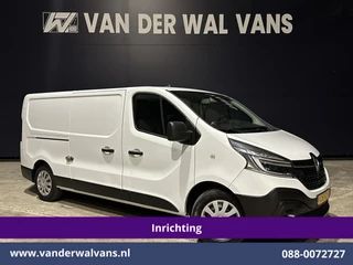 Renault Trafic 2.0 dCi 120pk L2H1 Inrichting Euro6 Airco | Omvormer | Camera | Navigatie | LED | Cruisecontrol Trekhaak, Parkeersensoren, Bijrijdersbank, Achterklep
