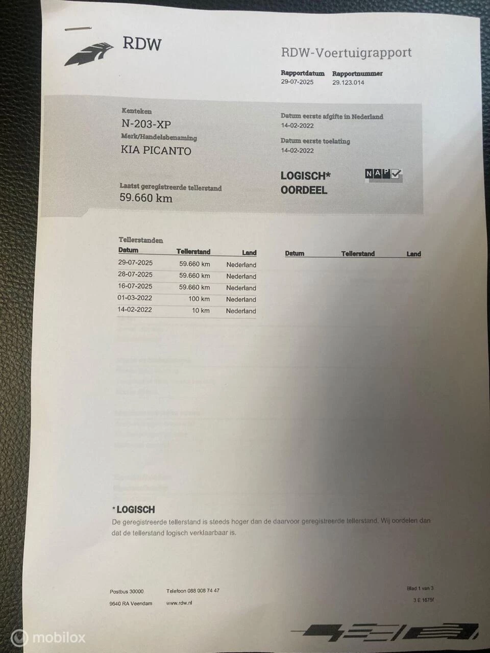Hoofdafbeelding Kia Picanto
