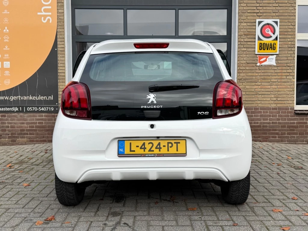 Hoofdafbeelding Peugeot 108