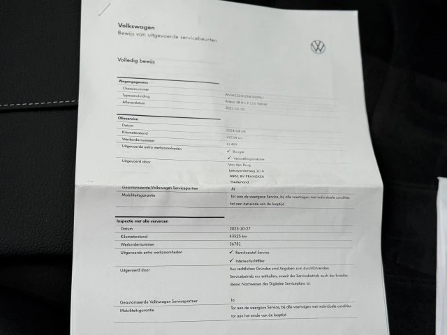 Hoofdafbeelding Volkswagen Arteon