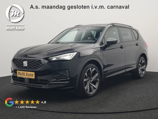 SEAT Tarraco 1.4 TSI e-Hybrid FR Plug In Hybrid 245pk Dealer O.H. PHEV | Adaptive Cruise | Camera | Alcantara Sportstoelen Memory & Verwarmd | Apple Carplay | Keyless | Blis | Virtual | Navigatie | DAB | 20" L.M |