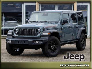 Hoofdafbeelding Jeep Wrangler Jeep Wrangler MY 2025 Rubicon 2.0T 272Pk Trekhaak 2370KG /LPG/ Anvil