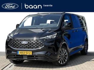 Hoofdafbeelding Ford Tourneo Custom Ford Tourneo Custom 2.5 Plug-IN Hybrid 233 PK L2H1 Titanium X | Incl. BTW & BPM | 8 Persoons | Elektr. Schuifdeuren | Digitale binnenspiegel | Trekhaak | Leer | B&O | Adaptive Cruise C. | DEMO VOORDEEL