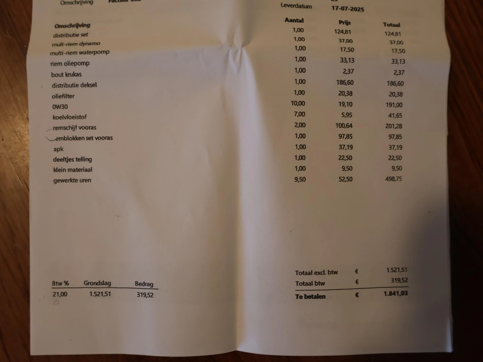 Hoofdafbeelding Ford Transit Custom