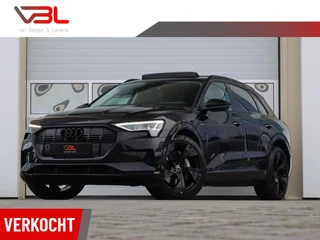 Hoofdafbeelding Audi e-tron Audi e-tron 50 quattro Launch edition Black | SOH 95%