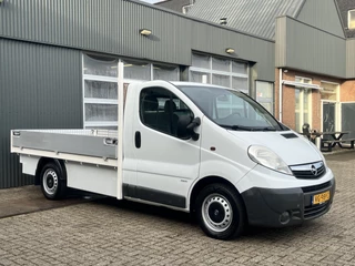 Opel Vivaro 2.0 CDTI L2H1 Pick-up Open laadbak Airco Cruise controle 3-persoons Euro 5 P-up Bpm vrij voor particulier gebruik!!