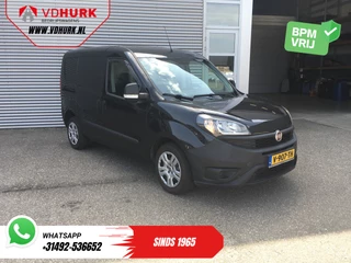 Fiat Doblò Cargo 1.6 MJ 105 pk MARGE BPM VRIJ! Lage KM/ EUR6/ NL Auto/ 3Pers./ DAB/ Cruise/ Trekhaak/ Airco