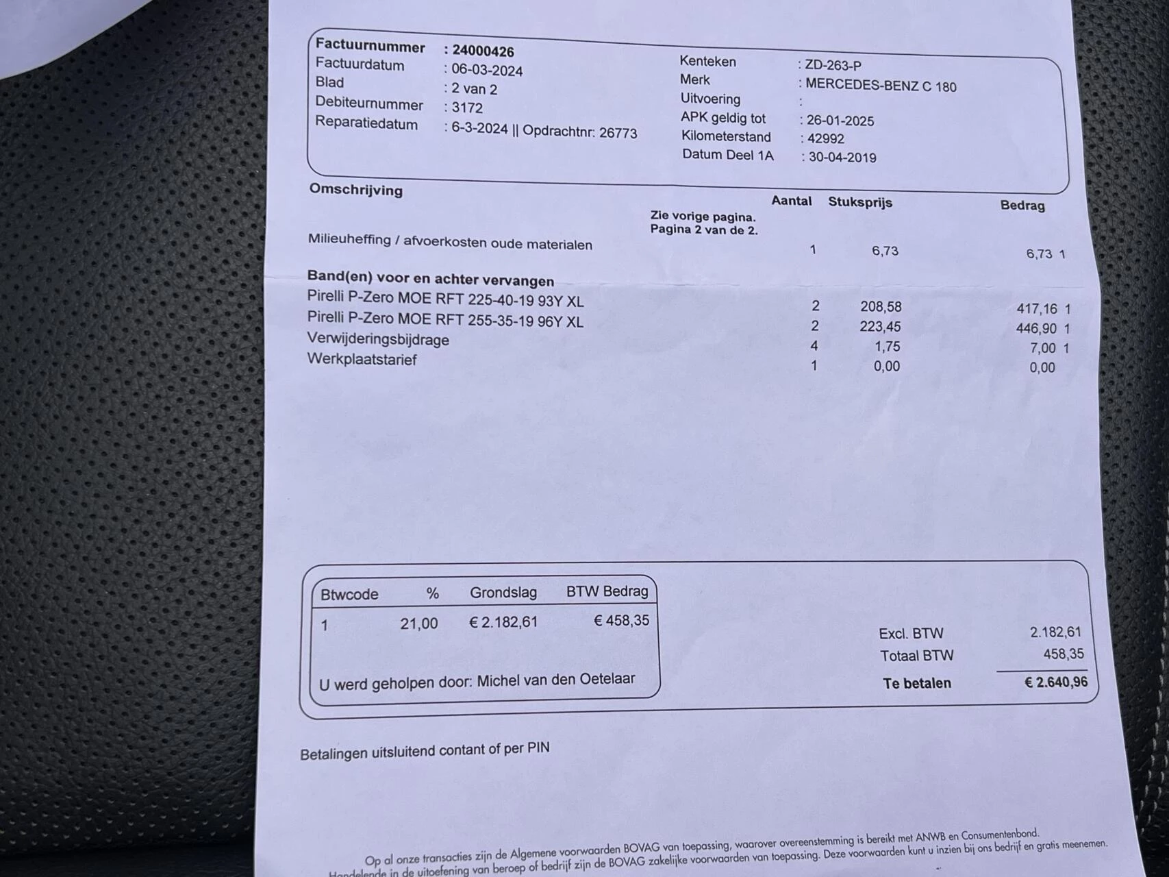 Hoofdafbeelding Mercedes-Benz C-Klasse