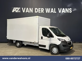 Peugeot Boxer 2.2 BlueHDi 141pk Bakwagen 435cm Lang Laadklep Euro6 Airco | Cruisecontrol | 1095kg laadvermogen Bijrijdersbank