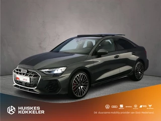Hoofdafbeelding Audi S3 Audi S3 Limousine 333pk quattro | Akra | Pano | Sonos | Adapt. Onderstel | 19 inch | Alcantara | Matrix LED | Ruit Stiksel | Camera | Akraprovic Performance