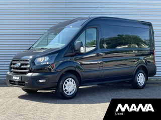 Hoofdafbeelding Ford Transit Ford Transit 350 MHEV 130PK L2H2 Groot multimedia Carplay Sensoren Cruise Inrichting
