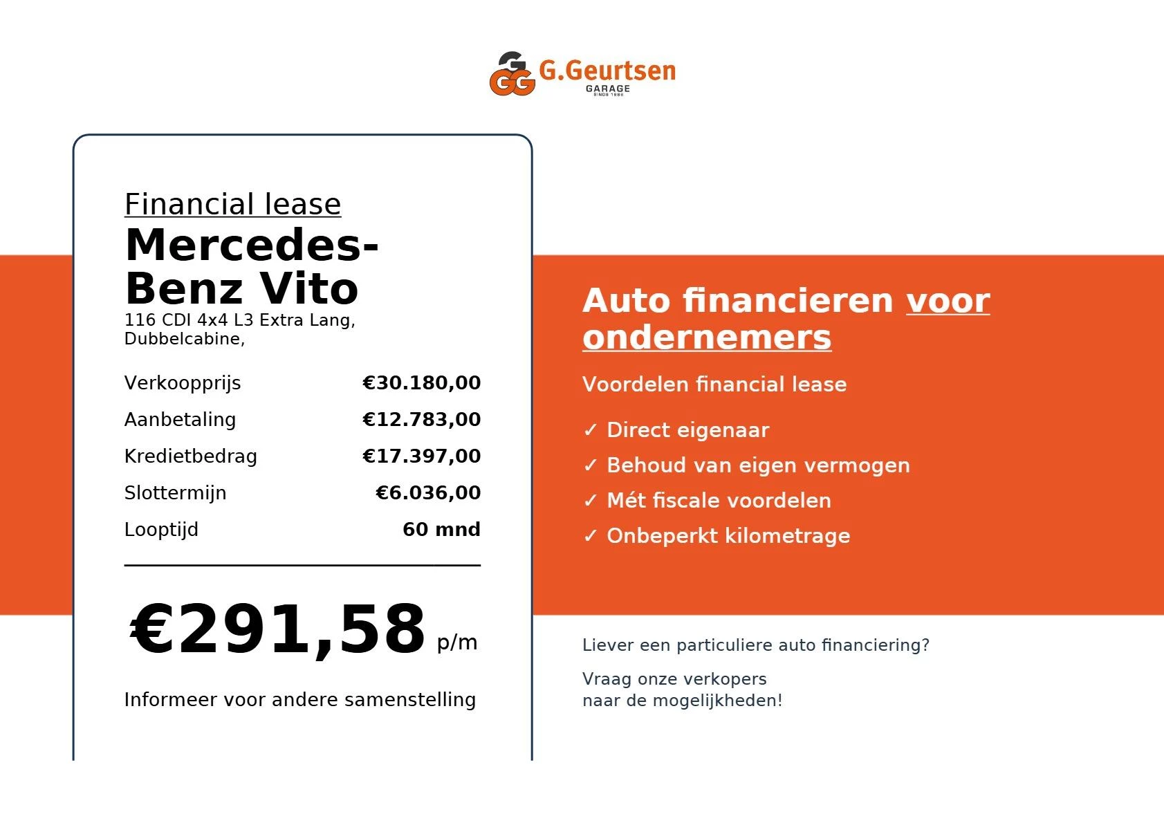 Hoofdafbeelding Mercedes-Benz Vito