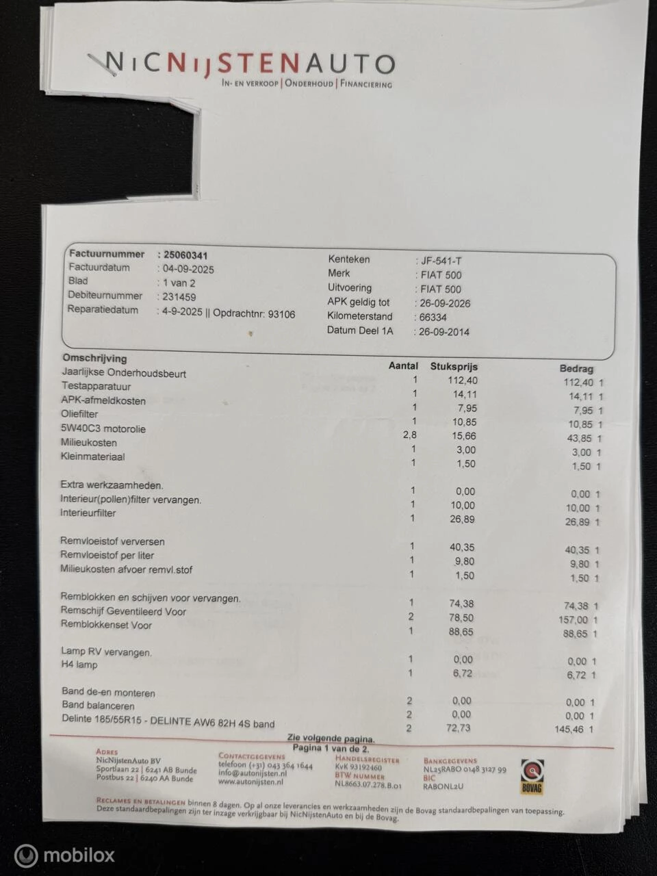 Hoofdafbeelding Fiat 500C