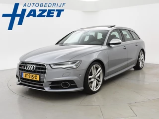 Hoofdafbeelding Audi S6 Audi S6 AVANT 4.0 TFSI 450 PK + WEGKL. TREKHAAK / ADAPTIVE CRUISE / BOSE / PANORAMA