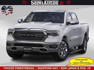 Dodge Ram Pick-Up BOM VOL | 5.7 V8 HEMI 402 PK | LUCHTVERING | ADAPTIVE CRUISE | PANODAK | 360 CAMERA | OPEN UITLAAT KLEP | CREW CAB | DUBBELE CABINE | 5 PERSOONS | DC |