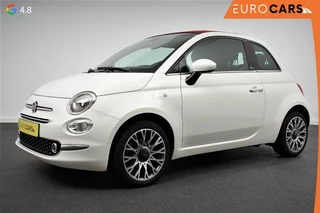 Fiat 500 C 1.2 Star Leder Navigatie Climate Control Parkeer sensoren Digitale Cockpit Cruise control LMV 16"
