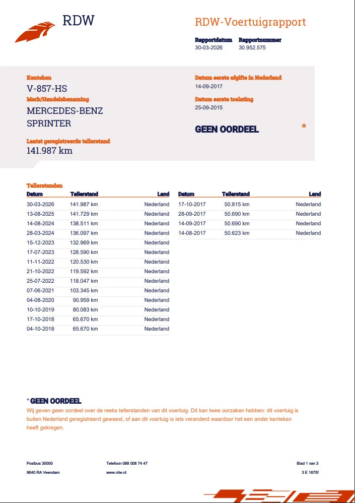 Hoofdafbeelding Mercedes-Benz Sprinter