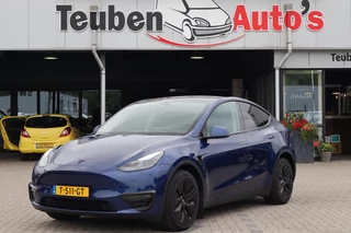 Tesla Model Y Long Range AWD 75 kWh (BTW AUTO) SOH 92% Panoramadak, Autopilot, Lederen interieur, Camera, Apple Carplay,