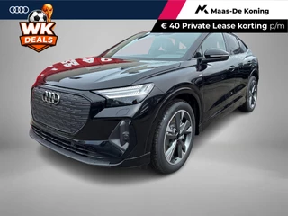 Hoofdafbeelding Audi Q4 Sportback e-tron Audi Q4 Sportback e-tron 45 quattro S Edition Competition 286 PK · Assistentiepakket plus · Comfortpakket · Lichtpakket plus ambient light