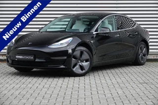Hoofdafbeelding Tesla Model 3 Tesla Model 3 Standard RWD Plus 60 kWh | Trekhaak | SOH 86% | Wit Leder | AutoPilot |