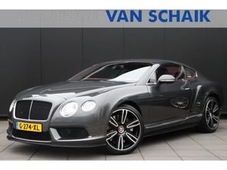 Hoofdafbeelding Bentley Continental GT Bentley Continental GT 4.0 V8 MULLINER | LEDER | NAIM SOUND SYSTEM | STOELVERWARMING/VERKOELING | SOFTCLOSE | LUCHTVERING | MASSAGE | CAMERA | CRUISE | NAVI |