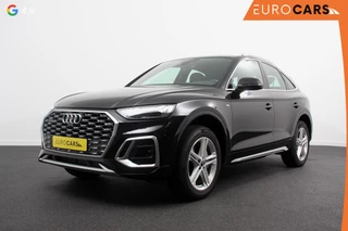 Hoofdafbeelding Audi Q5 Audi Q5 Sportback 50 TFSI e S Edition S-Tronic Plug in Hybrid | Navigatie | Climate Control | Camera | Adaptive Cruise Control | Elektrische Achterklep | Led Matrix | Stoelverwarming |