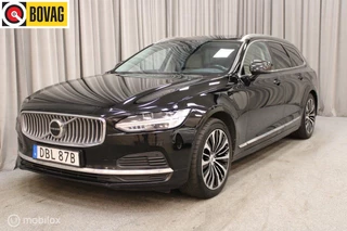 Hoofdafbeelding Volvo V90 Volvo V90 2.0 T6 Plug-in hybrid AWD Core Bright, H/K, leer