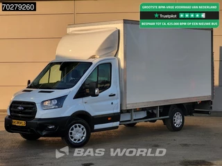 Ford Transit 130pk Laadklep Bakwagen Airco Cruise Euro6 Meubelbak Koffer Airco Cruise control