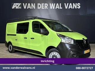 Renault Trafic 1.6 dCi L2H1 inrichting Euro6 Airco | Imperiaal | Trekhaak | Navigatie | Parkeersensoren | Bijrijdersbank Cruisecontrol