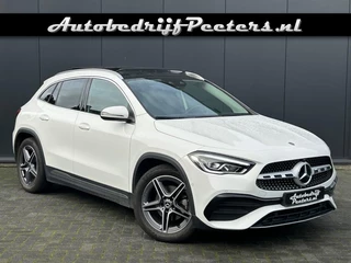 Mercedes-Benz GLA GLA 200 AMG Line Pano LED Leder Camera Sfeerlicht MBUX e.Trekhaak