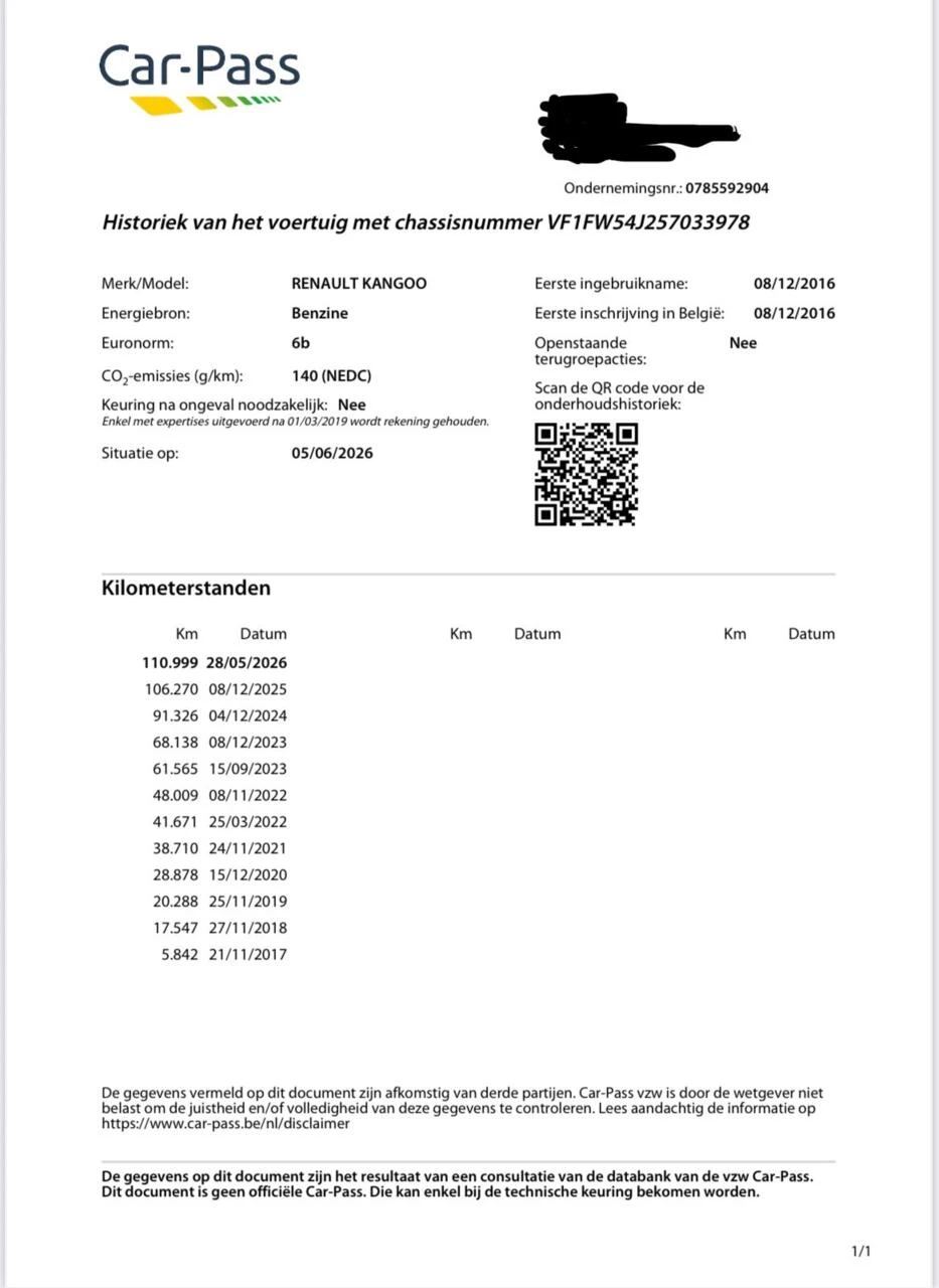 Hoofdafbeelding Renault Kangoo