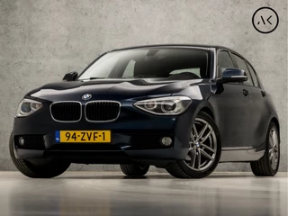 BMW 1 Serie 116i Sportline (GROOT NAVI, CLIMATE, M STUUR, M SPORT ONDERSTEL, STOELVERWARMING, LEDEREN SPORTSTOELEN, XENON, CRUISE, NIEUWE APK, NIEUWSTAAT)