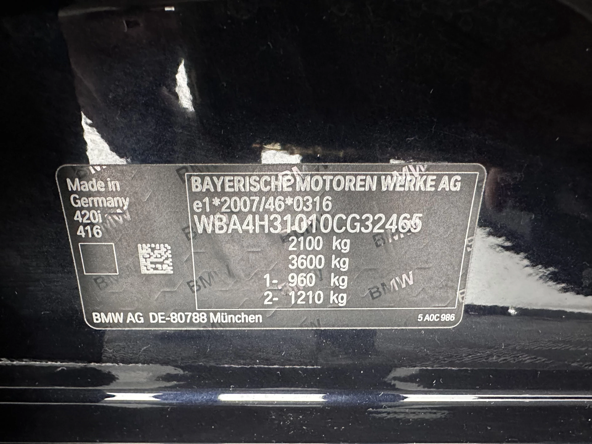 Hoofdafbeelding BMW 4 Serie