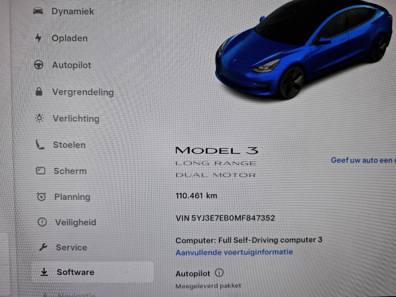 Hoofdafbeelding Tesla Model 3