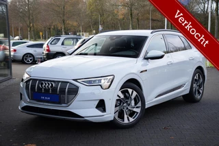 Audi E-tron 55 Quattro 95 kWh|Advanced S-Line|1ste Eig|Trekhaak|Luchtvering|Virtual|Adaptive Cruise control|360° Camera|Dealer Onderhouden