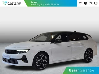 Hoofdafbeelding Opel Astra Opel Astra Sports Tourer 1.2 Turbo Hybrid Ultimate Automaat | Navigatie | Head-up Display | Keyless Entry | AGR Comfortstoelen |