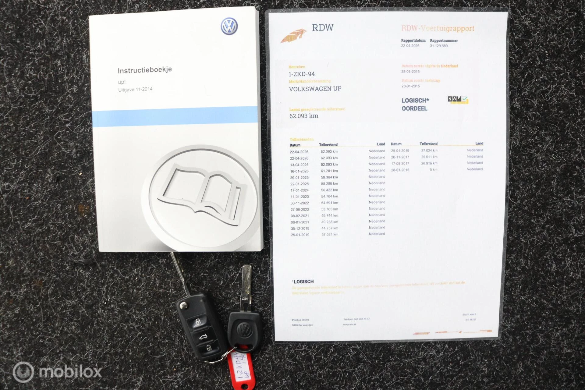 Hoofdafbeelding Volkswagen up!