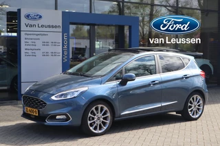 Ford Fiesta VIGNALE 100PK AUTOMAAT PANODAK WINTERPACK B&O-AUDIO P-SENSOREN CLIMA 17"LMV LEDER LED NL-AUTO
