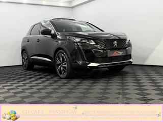Peugeot 3008 1.6 HYbrid4 300 GT Pack Business Panoramadak, 360 Camera, Navi, Keyless start, Rijstrook correctie, Stoelverwarming, Elektrische achterklep, Half leder